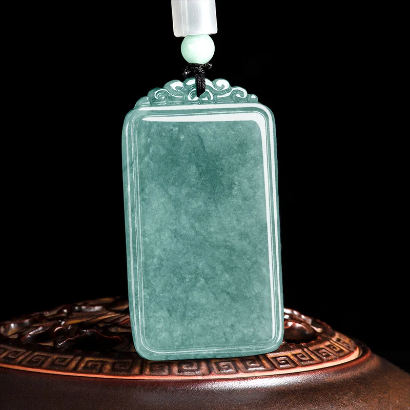 Natural A-grade Jade Blue Water Safe Brand Pendant Ice Jadeite Type Charms Men's Necklace Women's Gifts Jewelry Drop Shipping
Natural A-grade Jade Blue Water Safe Brand Pendant Ice Jadeite Type Charms Men's Necklace Women's Gifts Jewelry Drop Shipping