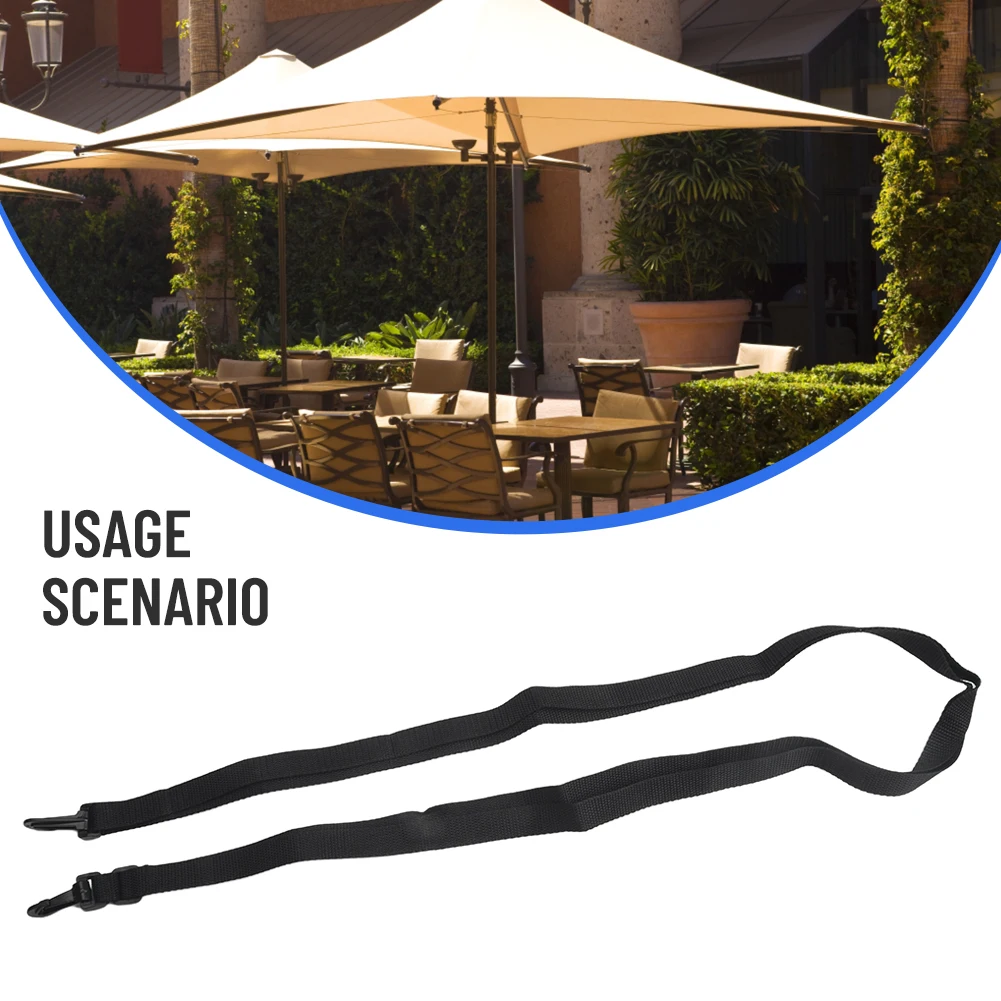 For Parasols Fixed Strap Adjustable Black Easy To Install Polyester Windproof Affordable Durable And Practical
For Parasols Fixed Strap Adjustable Black Easy To Install Polyester Windproof Affordable Durable And Practical