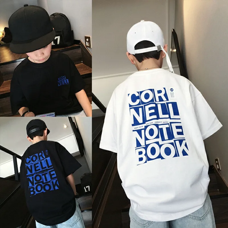 Children's Clothing Pure Cotton Short Sleeve T-shirt Letter Printing 2023 Boys' Top T-shirt Kids Clothing
Children's Clothing Pure Cotton Short Sleeve T-shirt Letter Printing 2023 Boys' Top T-shirt Kids Clothing