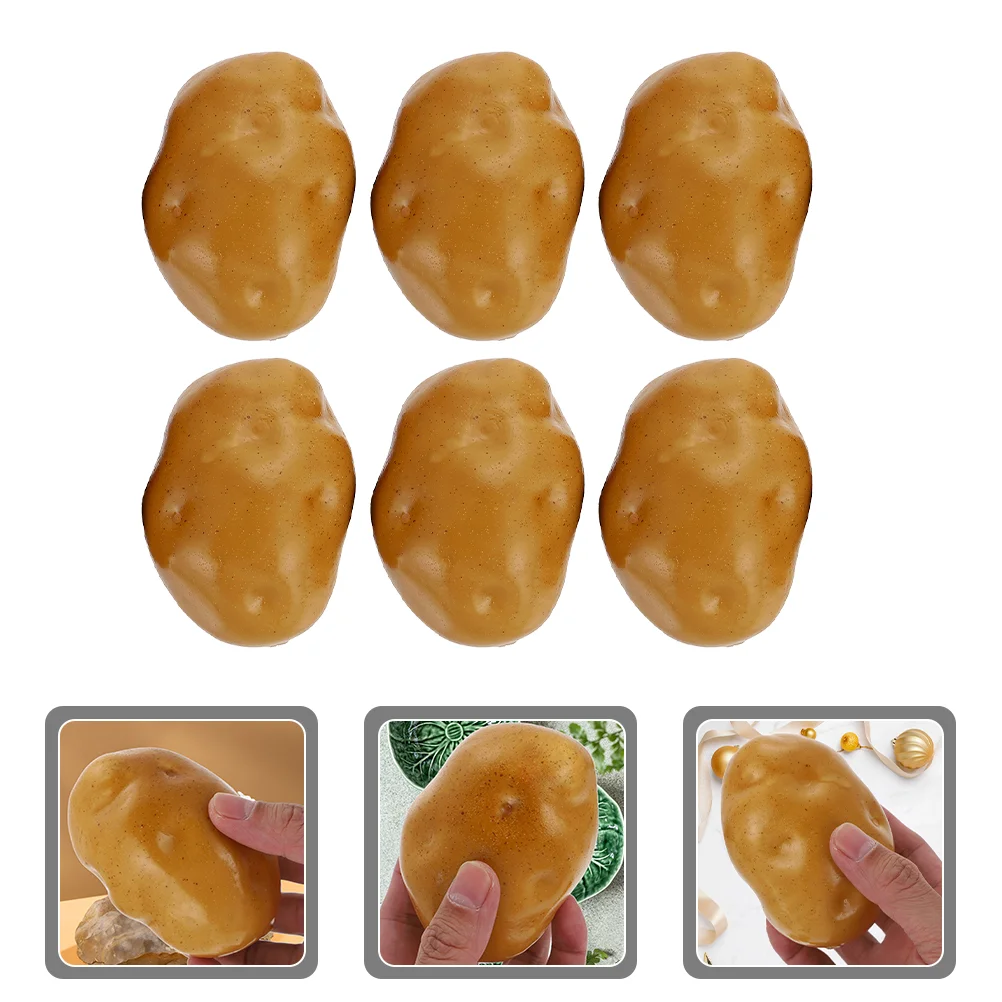 Simulation Potato Props Portable Shop Display Ornament Adornment Lifelike Vegetable Model Simulated Artificial Home Decor
Simulation Potato Props Portable Shop Display Ornament Adornment Lifelike Vegetable Model Simulated Artificial Home Decor