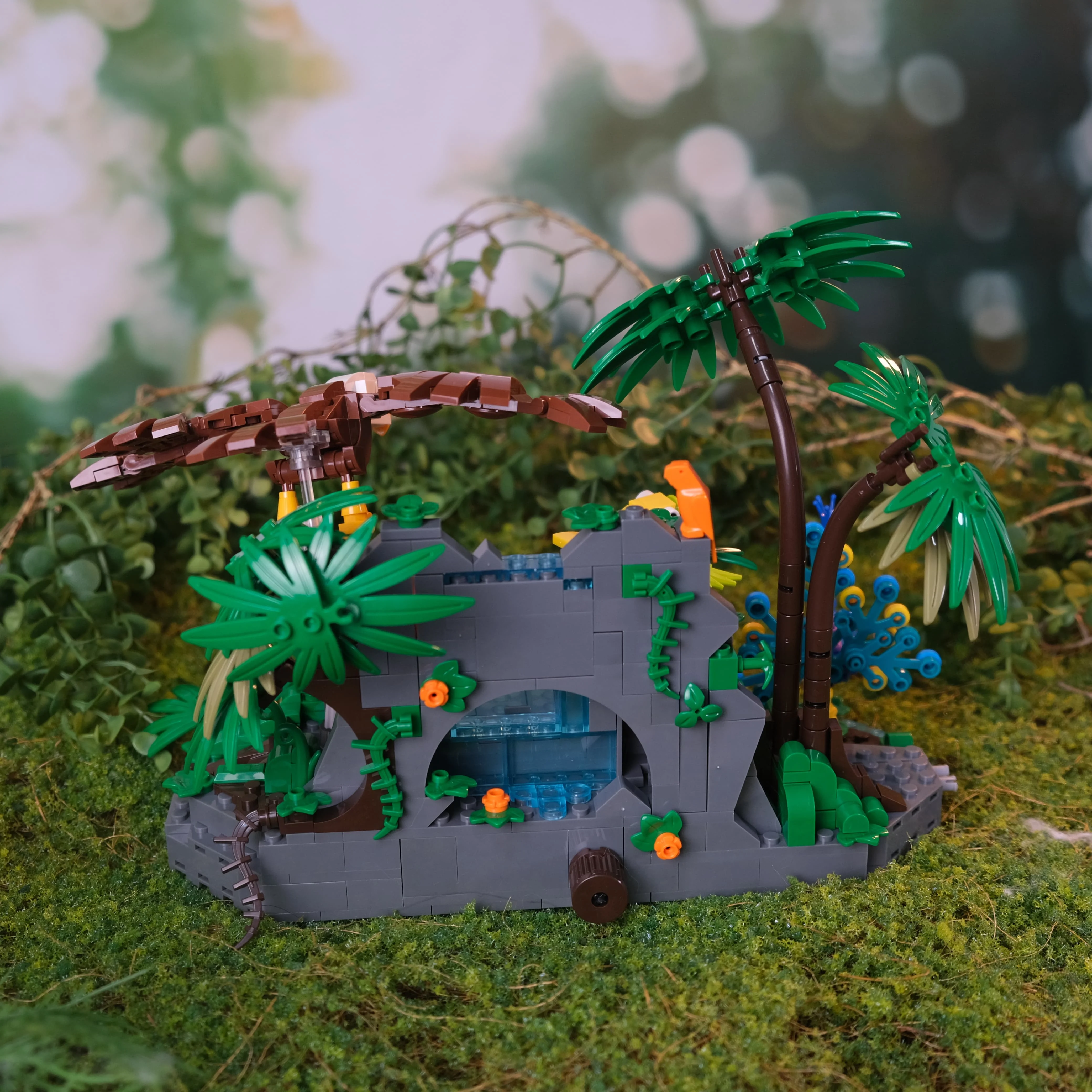 755PCS Creative Tropical Forest Building Blocks Cute Animal Lion Zoo Model Bricks Assemble Toys Birthday Gift for Adults Kids 755PCS Creative Tropical Forest Building Blocks Cute Animal Lion Zoo Model Bricks Assemble Toys Birthday Gift for Adults Kids