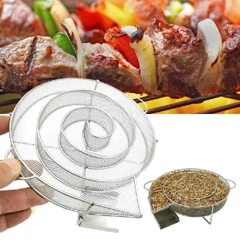 Cold Smoke Generator For BBQ Grill Or Smoker Wood Dust Hot And Cold Smoking Salmon Meat Burn Cooking Stainless Bbq Tools Hot
Cold Smoke Generator For BBQ Grill Or Smoker Wood Dust Hot And Cold Smoking Salmon Meat Burn Cooking Stainless Bbq Tools Hot