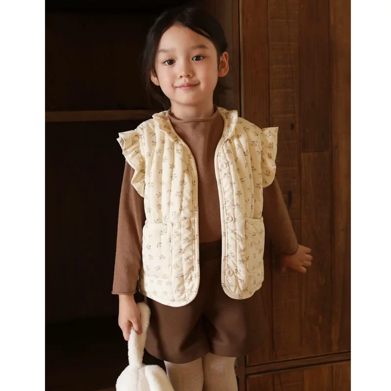 Жилет без рукавов для маленьких девочек и мальчиков, детский плотный жилет, теплая верхняя одежда, осенне-зимняя детская куртка с бархатной подкладкой, одежда
Жилет без рукавов для маленьких девочек и мальчиков, детский плотный жилет, теплая верхняя одежда, осенне-зимняя детская куртка с бархатной подкладкой, одежда