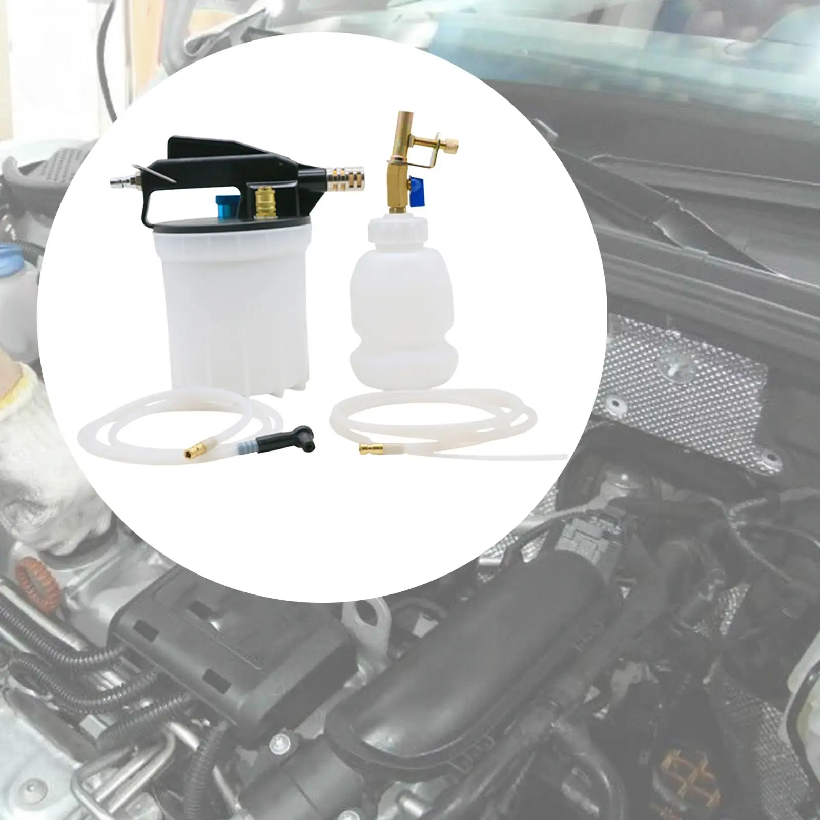 Car Brake Fluid Oil Change Set with Hose Easy to Carry Universal Pneumatic Brake Fluid Pump Replacements for Motorcycle
Car Brake Fluid Oil Change Set with Hose Easy to Carry Universal Pneumatic Brake Fluid Pump Replacements for Motorcycle