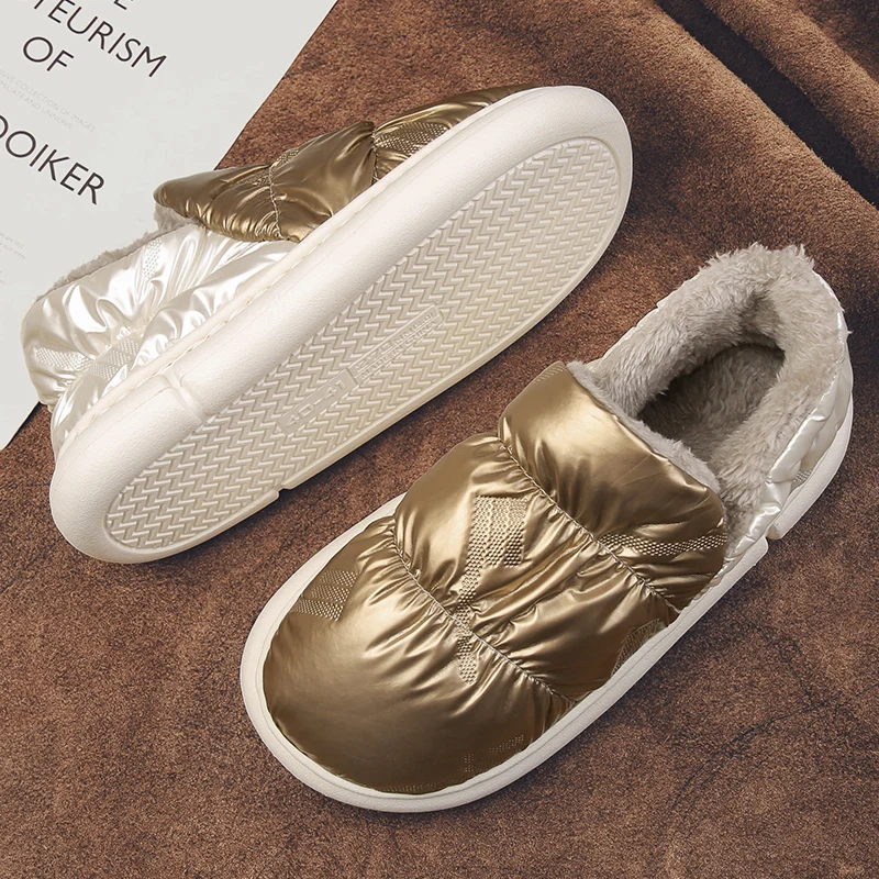 Winter Slippers Men Waterproof Indoor plush Shoes Fur Warm Home Cotton Shoes Couple Slippers High Top Slippers Fashion Shoes
Winter Slippers Men Waterproof Indoor plush Shoes Fur Warm Home Cotton Shoes Couple Slippers High Top Slippers Fashion Shoes