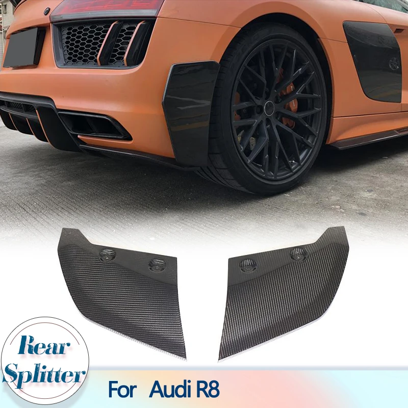 Car Rear Bumper Splitters Lip Diffuser For Audi R8 Coupe Convertible 2-Door 2016 - 2018 Carbon Fiber Rear Bumper Splitters Lip
Car Rear Bumper Splitters Lip Diffuser For Audi R8 Coupe Convertible 2-Door 2016 - 2018 Carbon Fiber Rear Bumper Splitters Lip