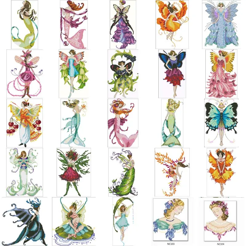 Chinese Cross-Stitch Kits, Embroidery Needlework Sets, Nc Fairy Series, DIY Cross Stitch, 16CT, 14CT, 18CT
Chinese Cross-Stitch Kits, Embroidery Needlework Sets, Nc Fairy Series, DIY Cross Stitch, 16CT, 14CT, 18CT