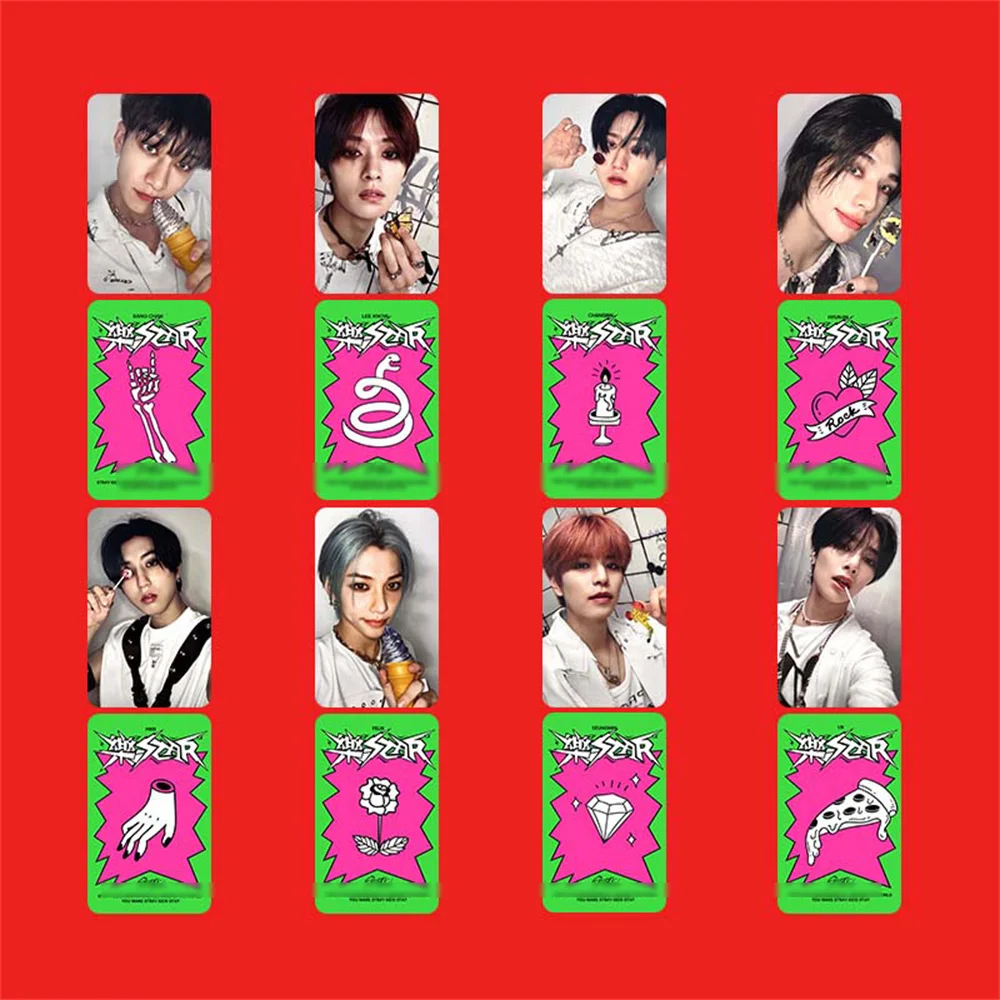 StrayKids Album Rock-STAR Photocards 8pcs/Set Felix Hyunjin Korean Style LOMO Cards High Quality HD Photo Double Sides Postcards
StrayKids Album Rock-STAR Photocards 8pcs/Set Felix Hyunjin Korean Style LOMO Cards High Quality HD Photo Double Sides Postcards