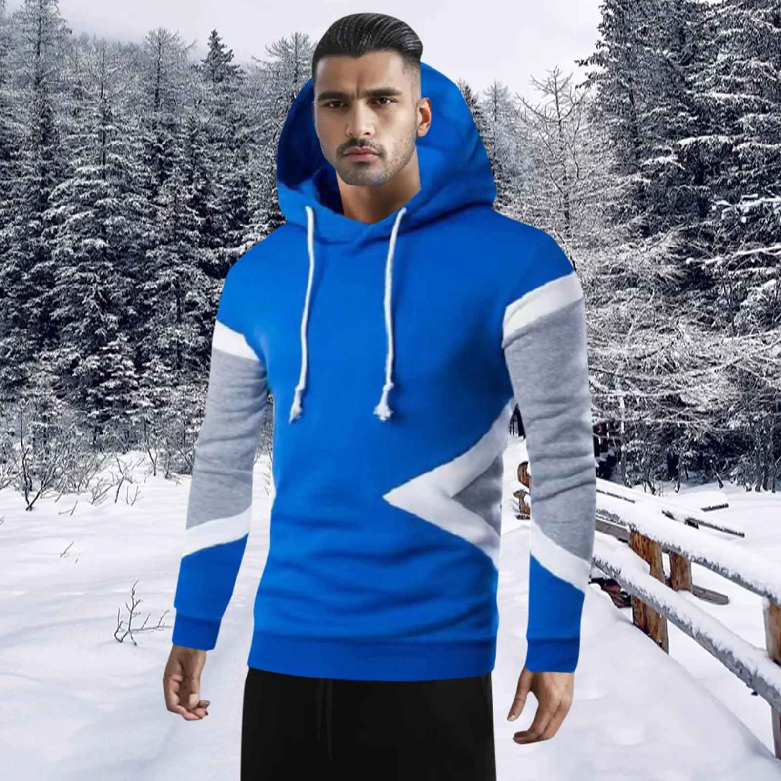 Male Autumn Winter Street Leisure Travel Outdoor Sports Colorblock Print Slim Hooded Long Casual Outdoor Clothing Outdoor
Male Autumn Winter Street Leisure Travel Outdoor Sports Colorblock Print Slim Hooded Long Casual Outdoor Clothing Outdoor
