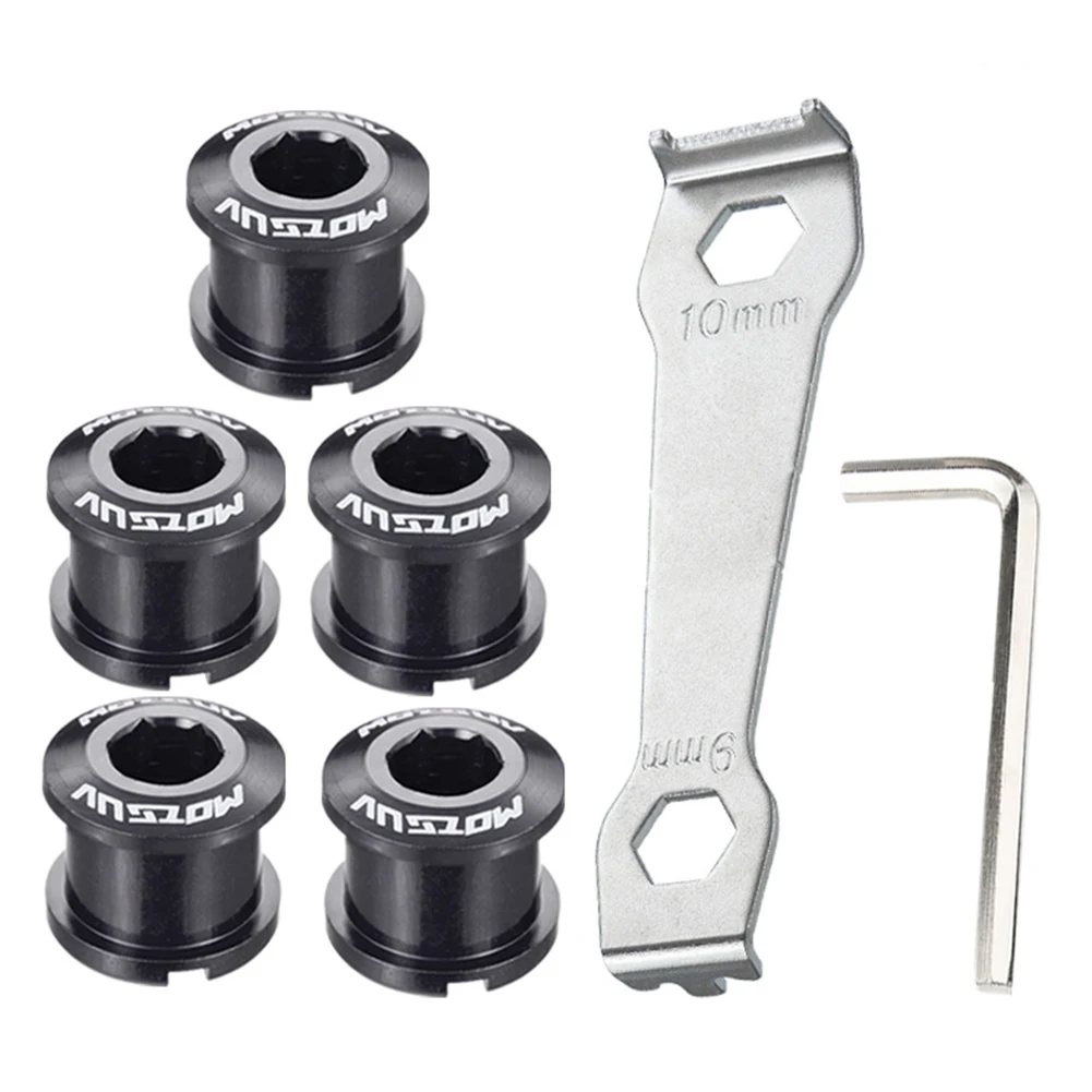 Сковородные гвозди Chainset Chainring Bolt Single Chainring велосипедные болты Chainring Single Chainset 2 X гаечный ключ алюминиевый сплав
Сковородные гвозди Chainset Chainring Bolt Single Chainring велосипедные болты Chainring Single Chainset 2 X гаечный ключ алюминиевый сплав