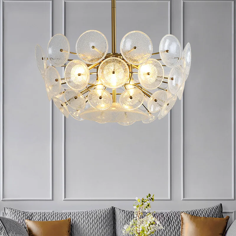 Chandelier Frosted Glass Round Nordic Kittchen Island Hanging Light Luxury Living Dining Room Bedroom Modern Pendant Lamp 
Chandelier Frosted Glass Round Nordic Kittchen Island Hanging Light Luxury Living Dining Room Bedroom Modern Pendant Lamp