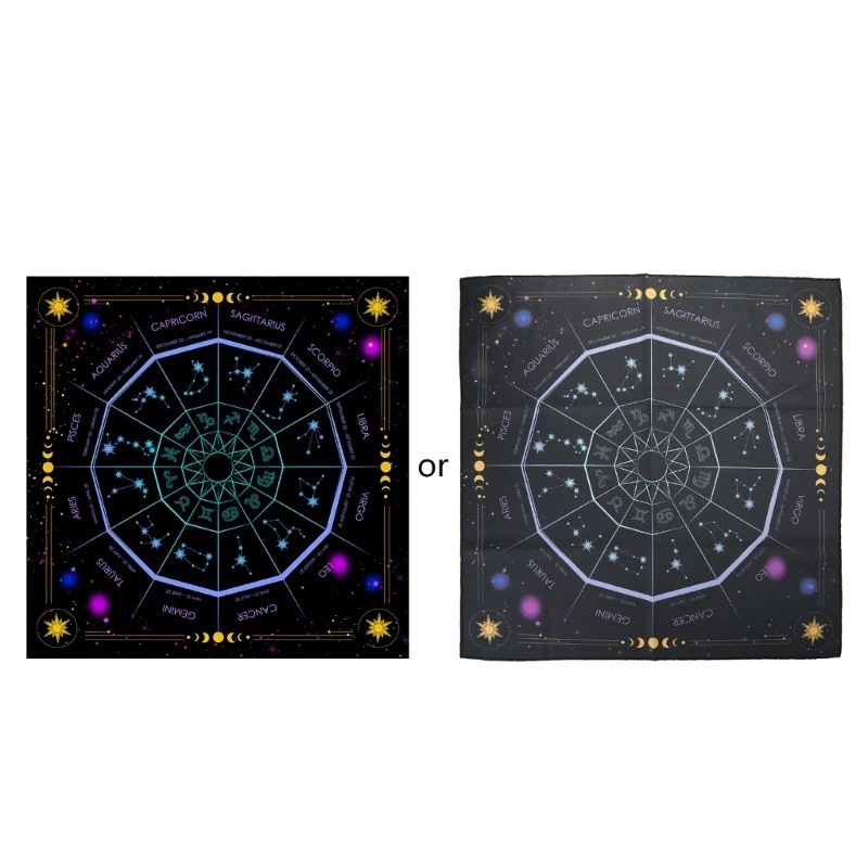 652D Square Flannel Tarot Altar Cloth Card Board Game Astrology Oracles Card Pad Table Covers Card Mat Divination Tablecloth
652D Square Flannel Tarot Altar Cloth Card Board Game Astrology Oracles Card Pad Table Covers Card Mat Divination Tablecloth