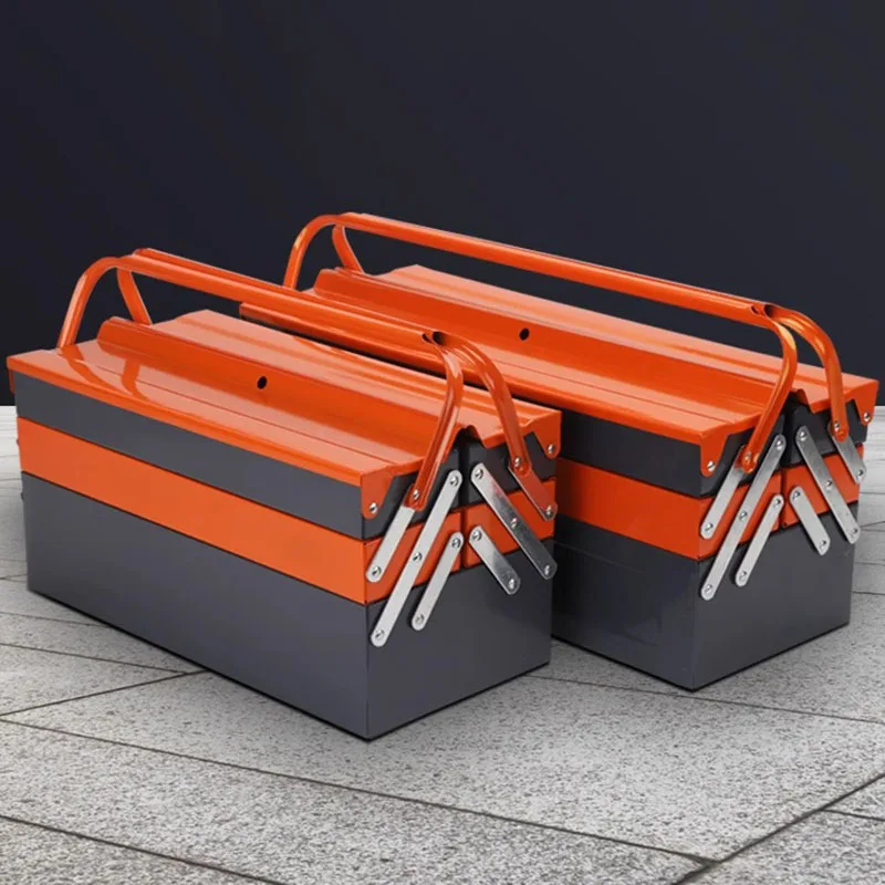 Tool Case Multifunctional Tools Suitcase Organizers Tools for Electricians Car Repair Outdoor Iron Box Folding Storage Box
Tool Case Multifunctional Tools Suitcase Organizers Tools for Electricians Car Repair Outdoor Iron Box Folding Storage Box