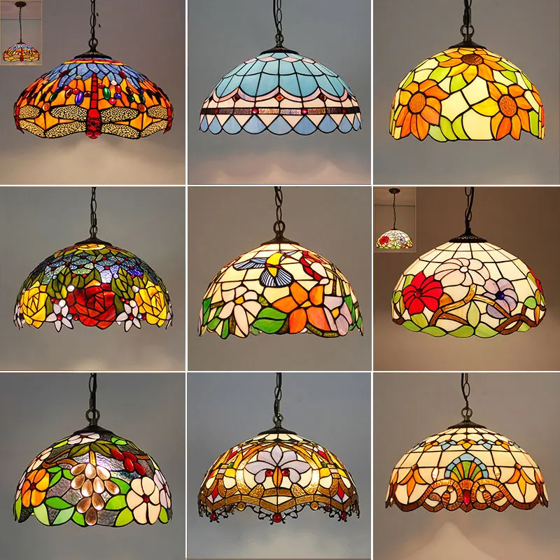 Tiffany Stained Glass Chandelier Living Room Dining Room Interior Lighting Large Ceiling Chandelier European Style Bedroom
Tiffany Stained Glass Chandelier Living Room Dining Room Interior Lighting Large Ceiling Chandelier European Style Bedroom