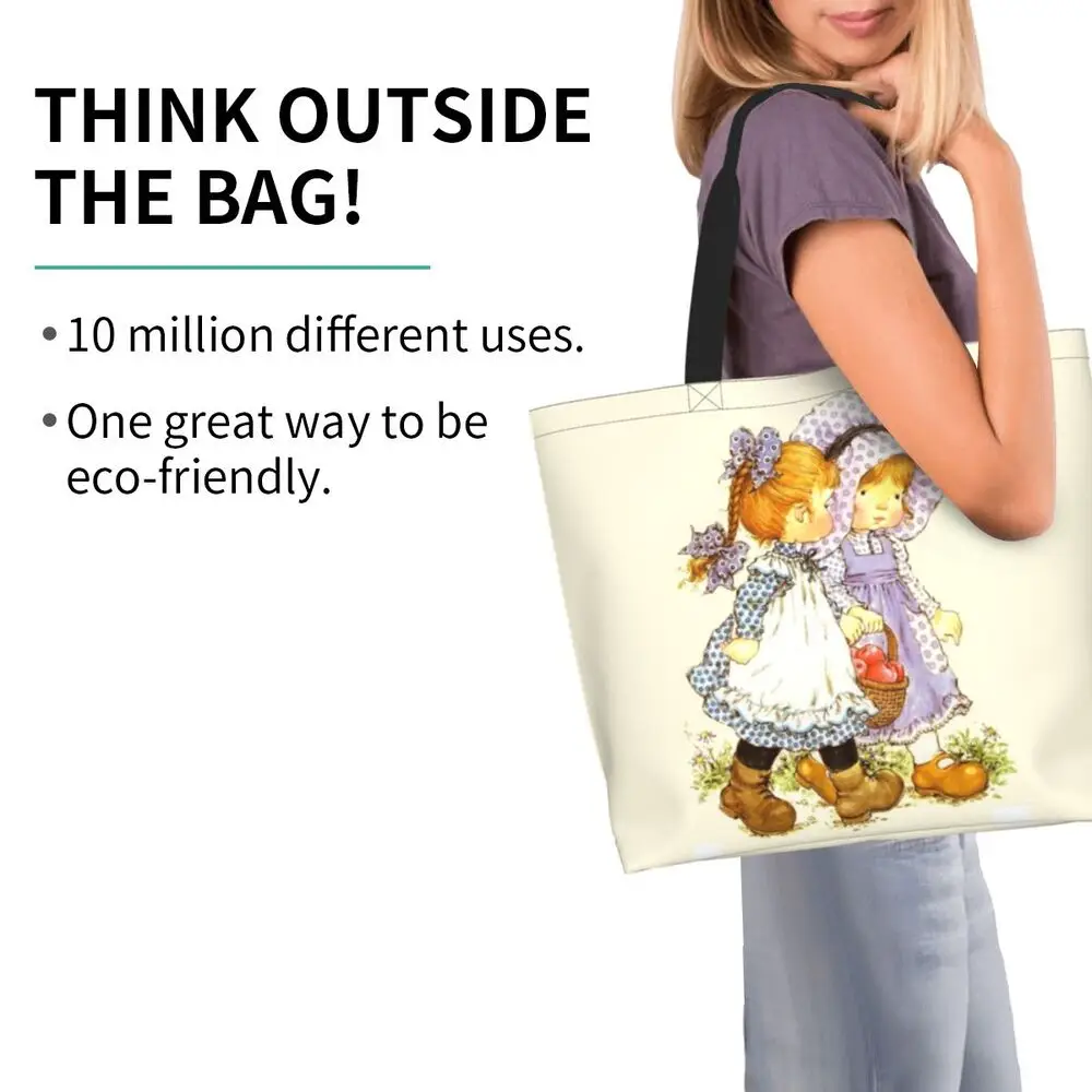 Custom Kawaii Sarah Kay Shopping Canvas Bags Women Portable Large Capacity Groceries Girl Roses And Watering Tote Shopper Bags 66 Sd444c4c874cf4843a9e35e8a070cf7f7r