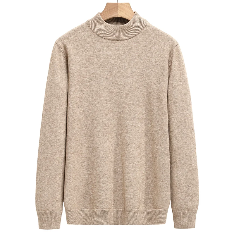 2023 High End Fashion Thin Style Knitted Pullover Sweater Men Half Turtle Neck Autumn Winter Woolen Casual Jumper Clothes Men
2023 High End Fashion Thin Style Knitted Pullover Sweater Men Half Turtle Neck Autumn Winter Woolen Casual Jumper Clothes Men