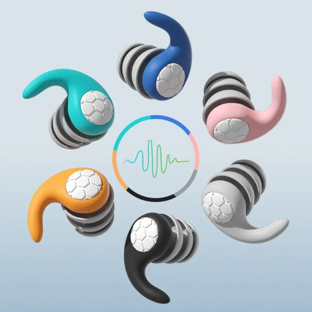 

1Pair Sleeping Ear Plugs Noise Reduction Tapones Oido Ruido Soft Oordopjes Earplug Waterproof Para Dormir Earplugs Ear Protector