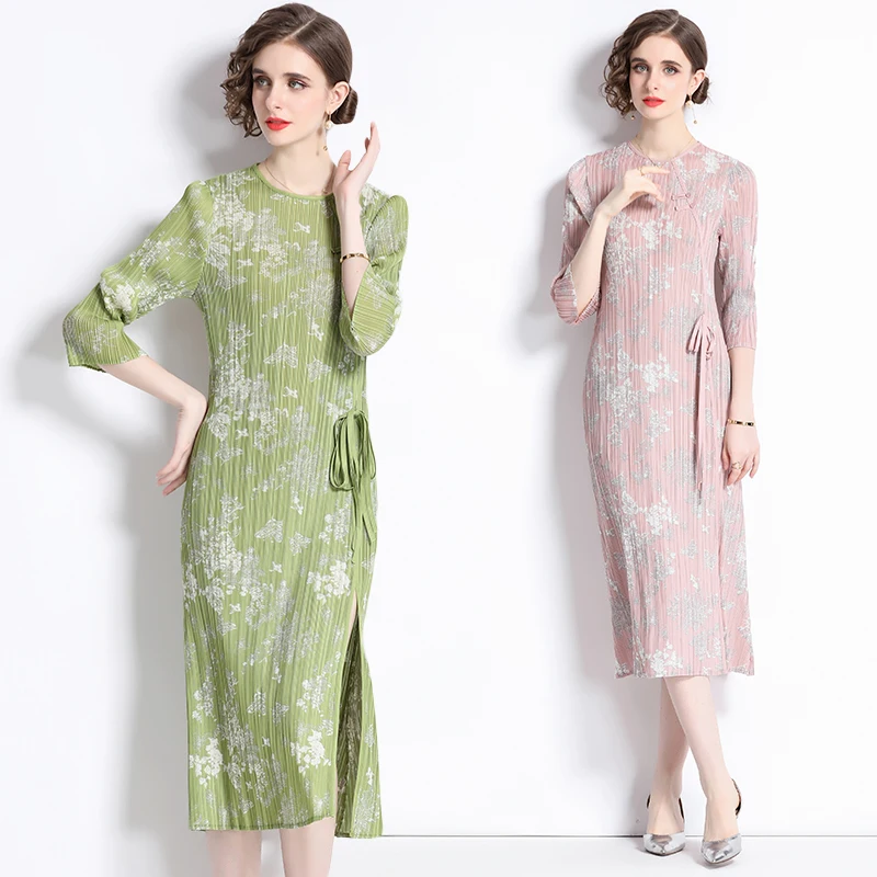 The new senior sense niche age reduction wrinkling senior sense retro dress new Chinese improved cheongsam dress
The new senior sense niche age reduction wrinkling senior sense retro dress new Chinese improved cheongsam dress