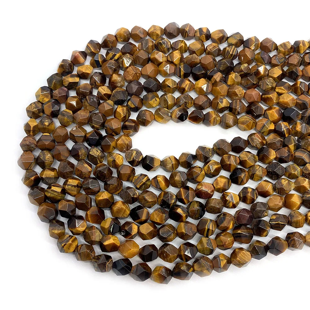 Natural Stone Loose Beads Tiger's Eye Round Faceted Beaded 6 8 10mm Beads for Jewelry Making DIY Necklaces Bracelets Earrings
Natural Stone Loose Beads Tiger's Eye Round Faceted Beaded 6 8 10mm Beads for Jewelry Making DIY Necklaces Bracelets Earrings