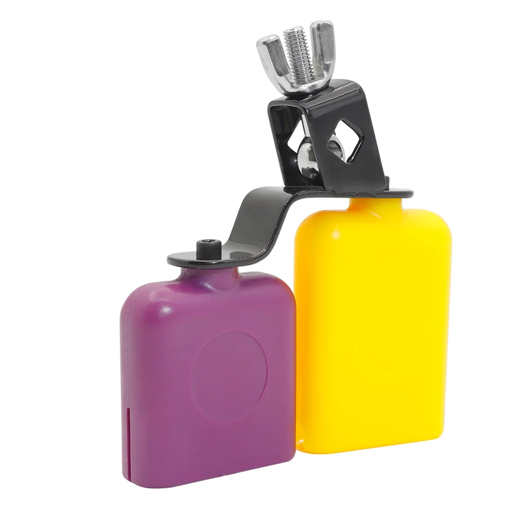 High Low Tone Cowbell Color Drum Cowbell Clapper Set Pitched Durable Treble Jazz Drum ABS Bell Percussion Drums Part Accessories
High Low Tone Cowbell Color Drum Cowbell Clapper Set Pitched Durable Treble Jazz Drum ABS Bell Percussion Drums Part Accessories