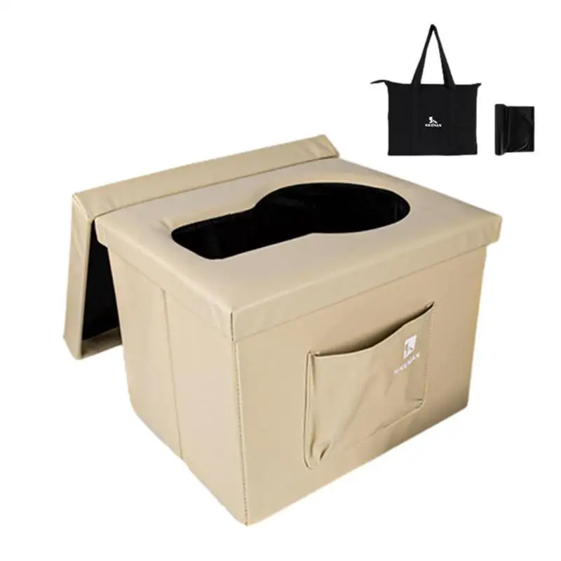 Camping Potty Bucket Camping Toilet Tent Portable Toilet Seat With Carry Bag Foldable Outdoor Toilet For Camping Fishing Long 
Camping Potty Bucket Camping Toilet Tent Portable Toilet Seat With Carry Bag Foldable Outdoor Toilet For Camping Fishing Long