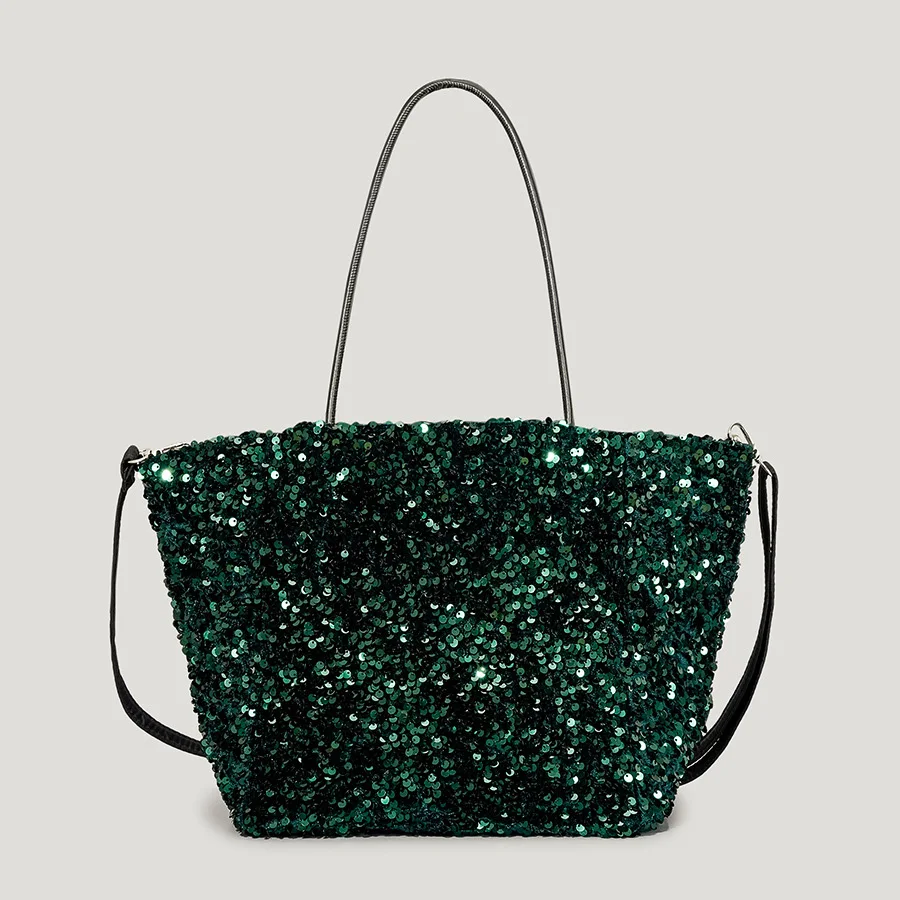 Luxury Sequins Large Tote Bag Designer Women Handbags Shinny Shoulder Crossbody Bags Bling Evening Big Bcuket Shopper Purse 2022
Luxury Sequins Large Tote Bag Designer Women Handbags Shinny Shoulder Crossbody Bags Bling Evening Big Bcuket Shopper Purse 2022