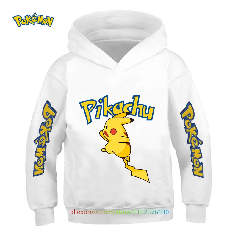 Pikachu Cartoon Harajuku Hoodies Long Sleeves Sweatshirts Boy Pullovers Clothes Kid Pokemon Hoodie fit kid size 100-160cm
Pikachu Cartoon Harajuku Hoodies Long Sleeves Sweatshirts Boy Pullovers Clothes Kid Pokemon Hoodie fit kid size 100-160cm