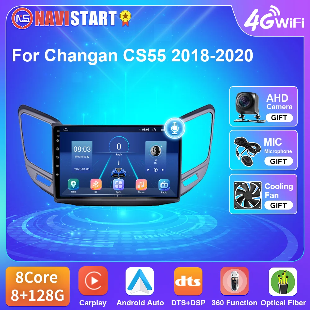 Автомагнитола NAVISTART T5 для Changan CS15 2016-2020, 2 Din, GPS, RDS, DSP, Carplay, Android, 4G, Multimidea, без DVD-плеера
Автомагнитола NAVISTART T5 для Changan CS15 2016-2020, 2 Din, GPS, RDS, DSP, Carplay, Android, 4G, Multimidea, без DVD-плеера