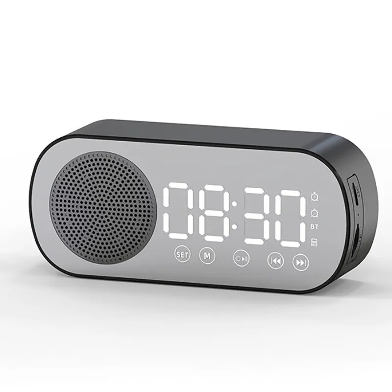 2023 New Wireless Bluetooth Speaker Clock Dual Alarm Support TF Card FM Radio Soundbar HIFI Music Box Soundbar Free shipping Hot
2023 New Wireless Bluetooth Speaker Clock Dual Alarm Support TF Card FM Radio Soundbar HIFI Music Box Soundbar Free shipping Hot
