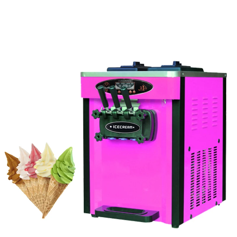 PBOBP Commercial Three Flavors Ice Cream Machine Desktop Small Three-color Soft Ice Cream Making Machine
PBOBP Commercial Three Flavors Ice Cream Machine Desktop Small Three-color Soft Ice Cream Making Machine