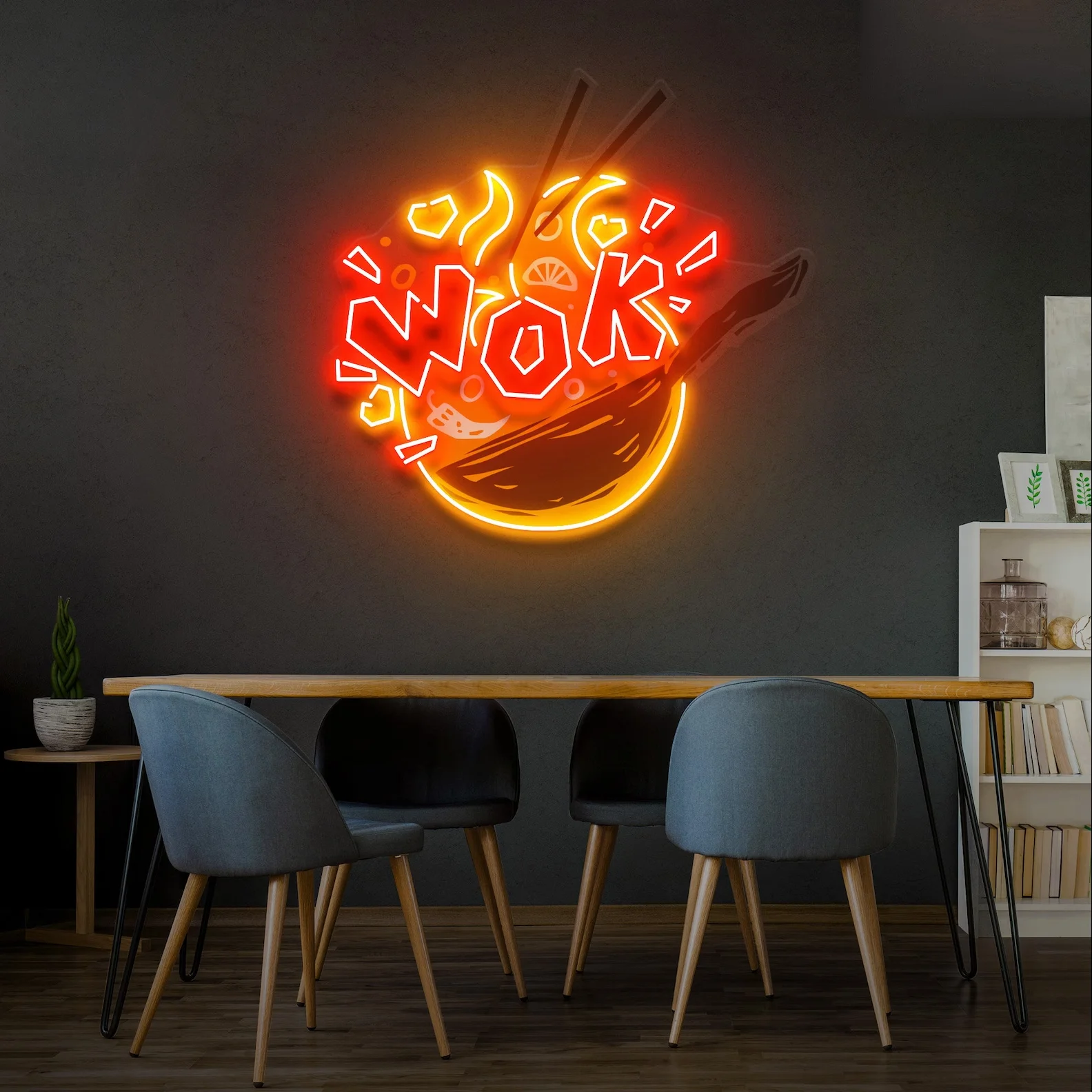 WOK Neon Sign, Hot Pot Neon Sign, Customized Neon Sign, Art Neon Sign, Fried Vegetable Neon Sign, Bar KTV Neon Sign, UV NeonSign
WOK Neon Sign, Hot Pot Neon Sign, Customized Neon Sign, Art Neon Sign, Fried Vegetable Neon Sign, Bar KTV Neon Sign, UV NeonSign