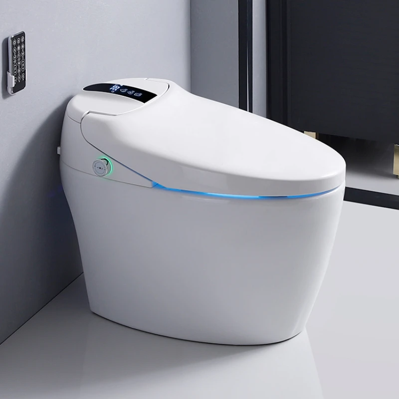 Sanitary ware luxury modern style fully automatic operation electric bidet siphonic flush intelligent smart wc toilet
Sanitary ware luxury modern style fully automatic operation electric bidet siphonic flush intelligent smart wc toilet
