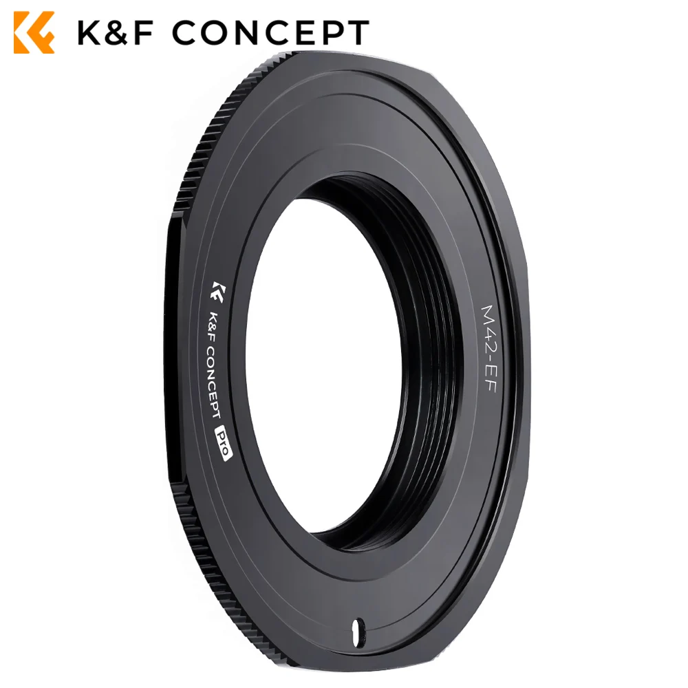 

K&F Concept M42 Screw Mount SLR Lenses To Canon EOS EF EF-S Mount M42-EOS PRO Lens Adapter All-metal Design