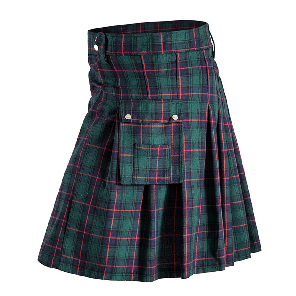 Traditional Mens Kilt Scottish Skirt Tartan Plaid Pattern Pleated Skirt Casual Style Suitable for Holiday and Daily Wear
Traditional Mens Kilt Scottish Skirt Tartan Plaid Pattern Pleated Skirt Casual Style Suitable for Holiday and Daily Wear