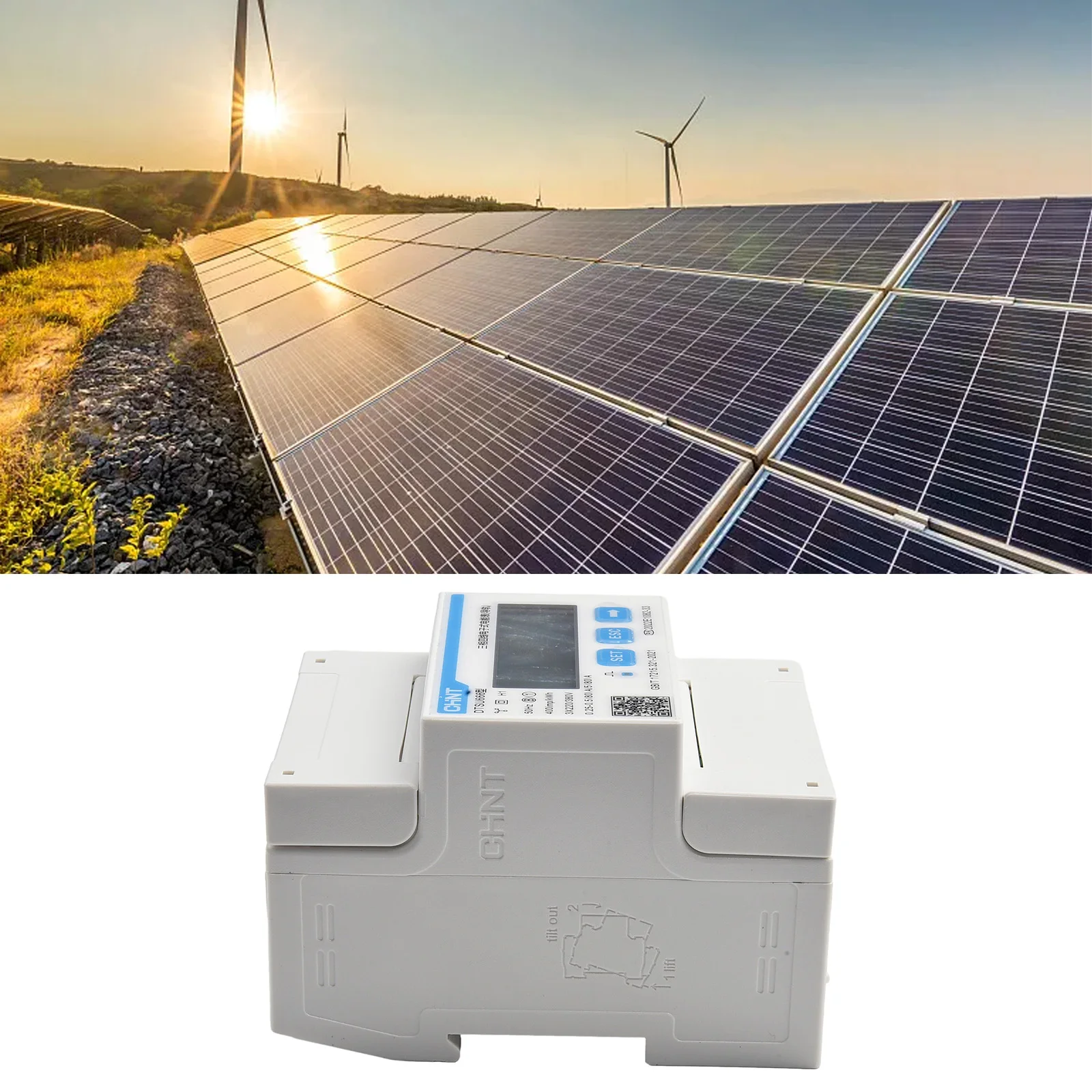 Smart Meter Energy Meter A For Import And Export 3-phase Electric Energy Meter Instrument Multifunctional Solar Fittings
Smart Meter Energy Meter A For Import And Export 3-phase Electric Energy Meter Instrument Multifunctional Solar Fittings