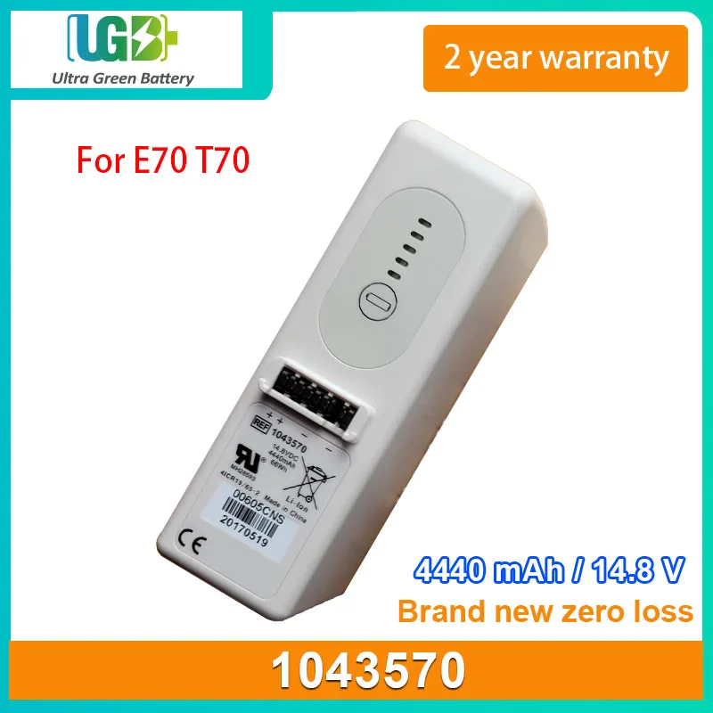

UGB New 1043570 1113780 Battery For PHILIPS E70 T70 medical battery 14.8V 4440mAh 66Wh