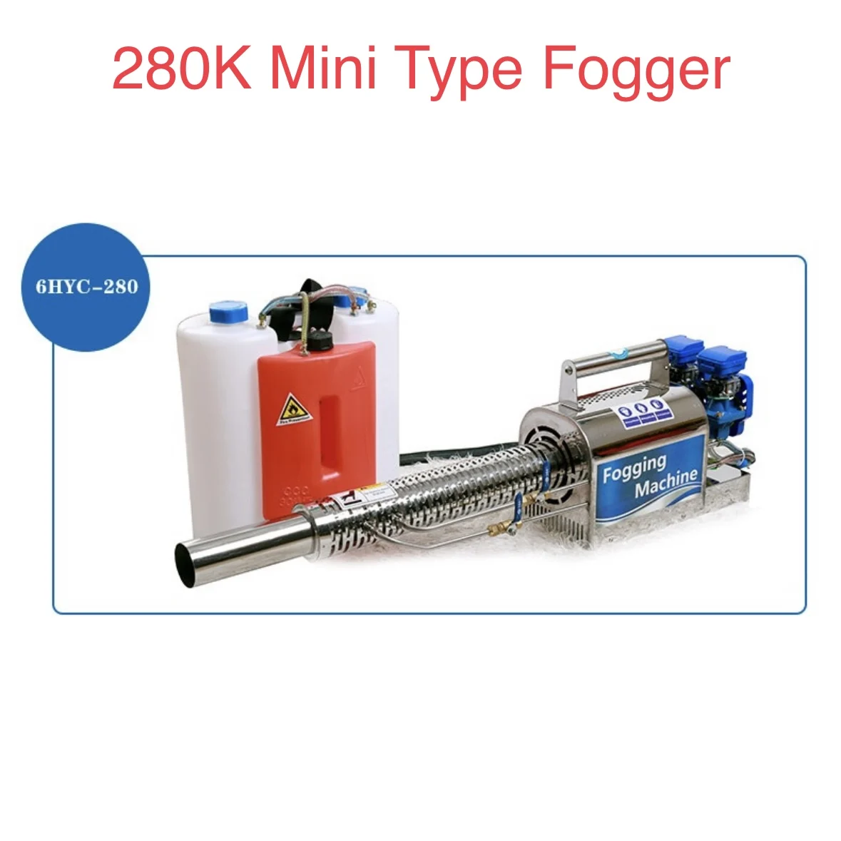 280K Fogger Disinfection ULV Sprayer Insecticide Atomizer Mosquito Killer Portable Fogging Machine for Farm Office Industrial
280K Fogger Disinfection ULV Sprayer Insecticide Atomizer Mosquito Killer Portable Fogging Machine for Farm Office Industrial
