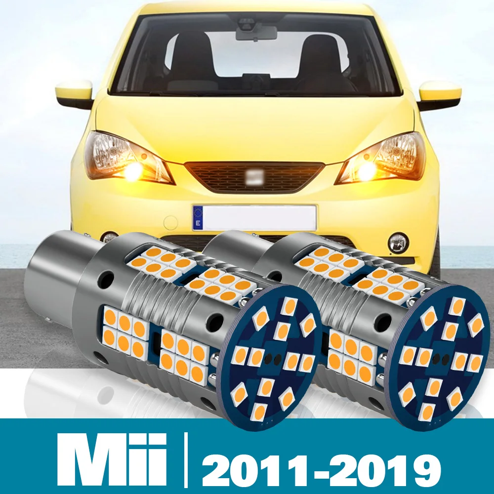 

2pcs LED Turn Signal Light For Seat Mii Accessories 2011-2019 2012 2013 2014 2015 2016 2017 2018