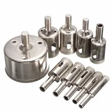 7~15pcs 3mm~50mm Diamond Coated Hss Drill Bit Set Tile Marble Glass Ceramic Hole Saw open Drilling Bits Diamond Core Bit
7~15pcs 3mm~50mm Diamond Coated Hss Drill Bit Set Tile Marble Glass Ceramic Hole Saw open Drilling Bits Diamond Core Bit