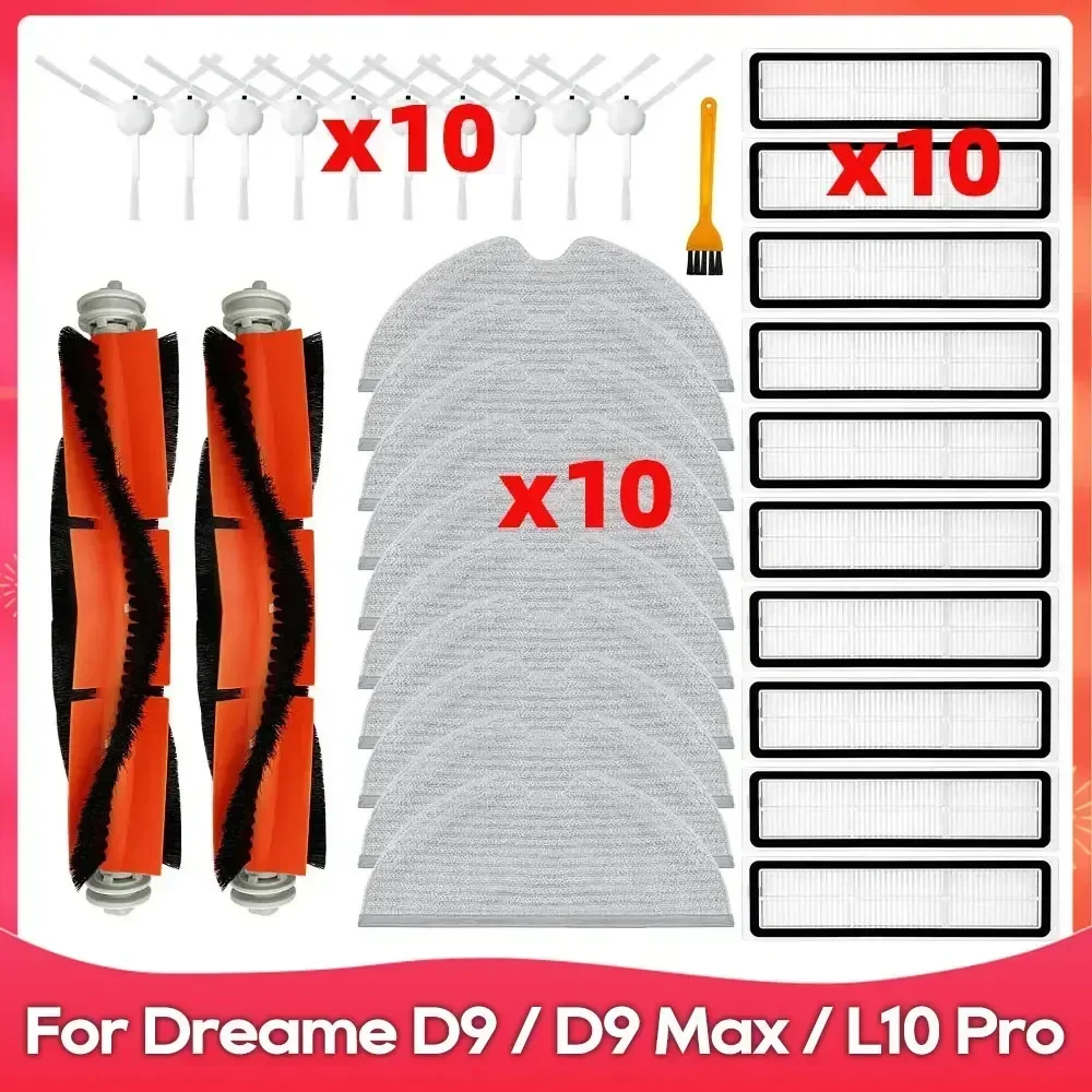 Совместим с Xiaomi Dreame D9, Dreame Bot L10 Pro, поиск LDS Finder, основная боковая щетка, Швабра, Hepa фильтр, запасные части, аксессуары
Совместим с Xiaomi Dreame D9, Dreame Bot L10 Pro, поиск LDS Finder, основная боковая щетка, Швабра, Hepa фильтр, запасные части, аксессуары