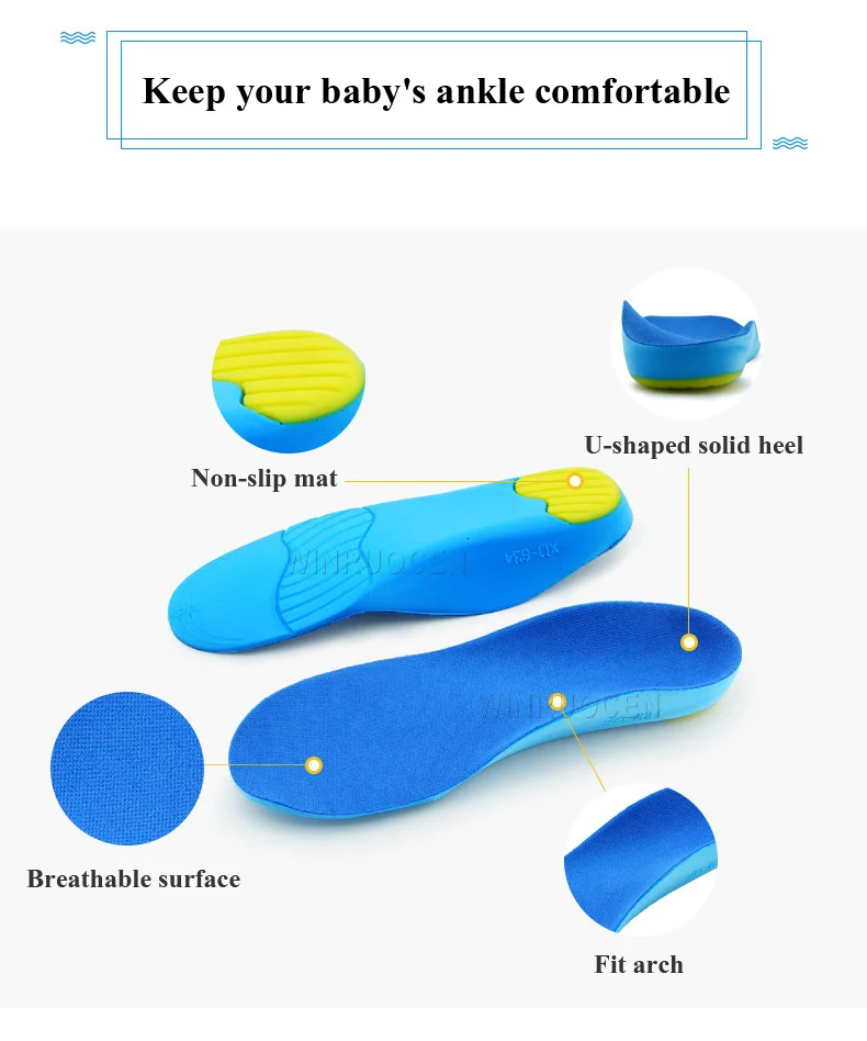 Generic Doctor Children's Insoles O/X Leg Foot Valgus Arch