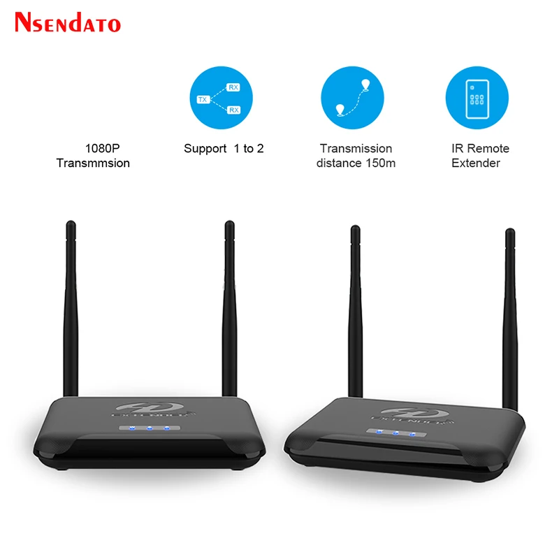 1080P HDMI Extender 150M HDMI Wireless Video Transmitter and Receiver Kit HDMI Extension Cable Switch for PS4 TV DVD Player STB
1080P HDMI Extender 150M HDMI Wireless Video Transmitter and Receiver Kit HDMI Extension Cable Switch for PS4 TV DVD Player STB
