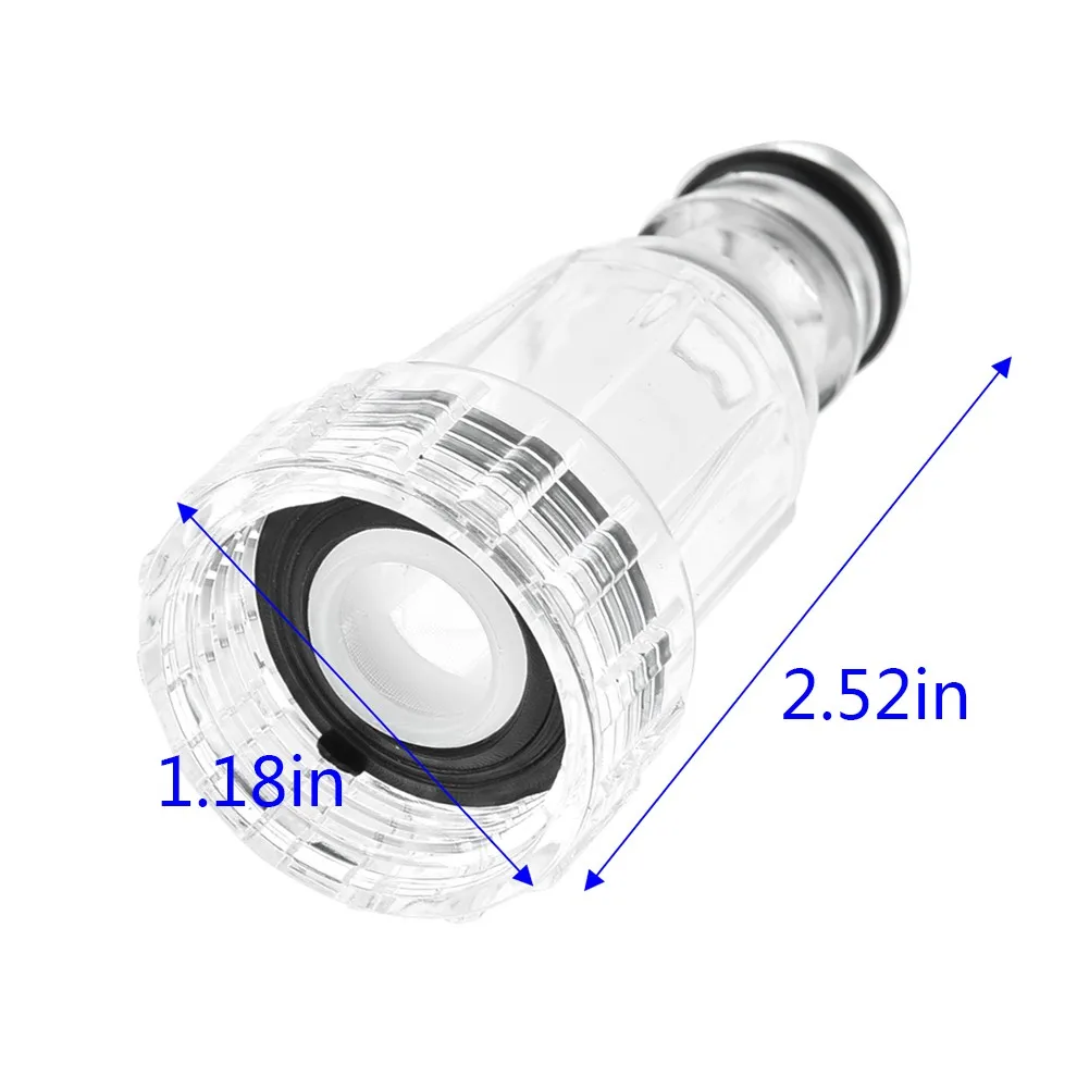 Front Spare parts Hood Car High Pressure Filter Clean Water Connection For Karcher K2-K7 Series Plastic Transparent
Front Spare parts Hood Car High Pressure Filter Clean Water Connection For Karcher K2-K7 Series Plastic Transparent