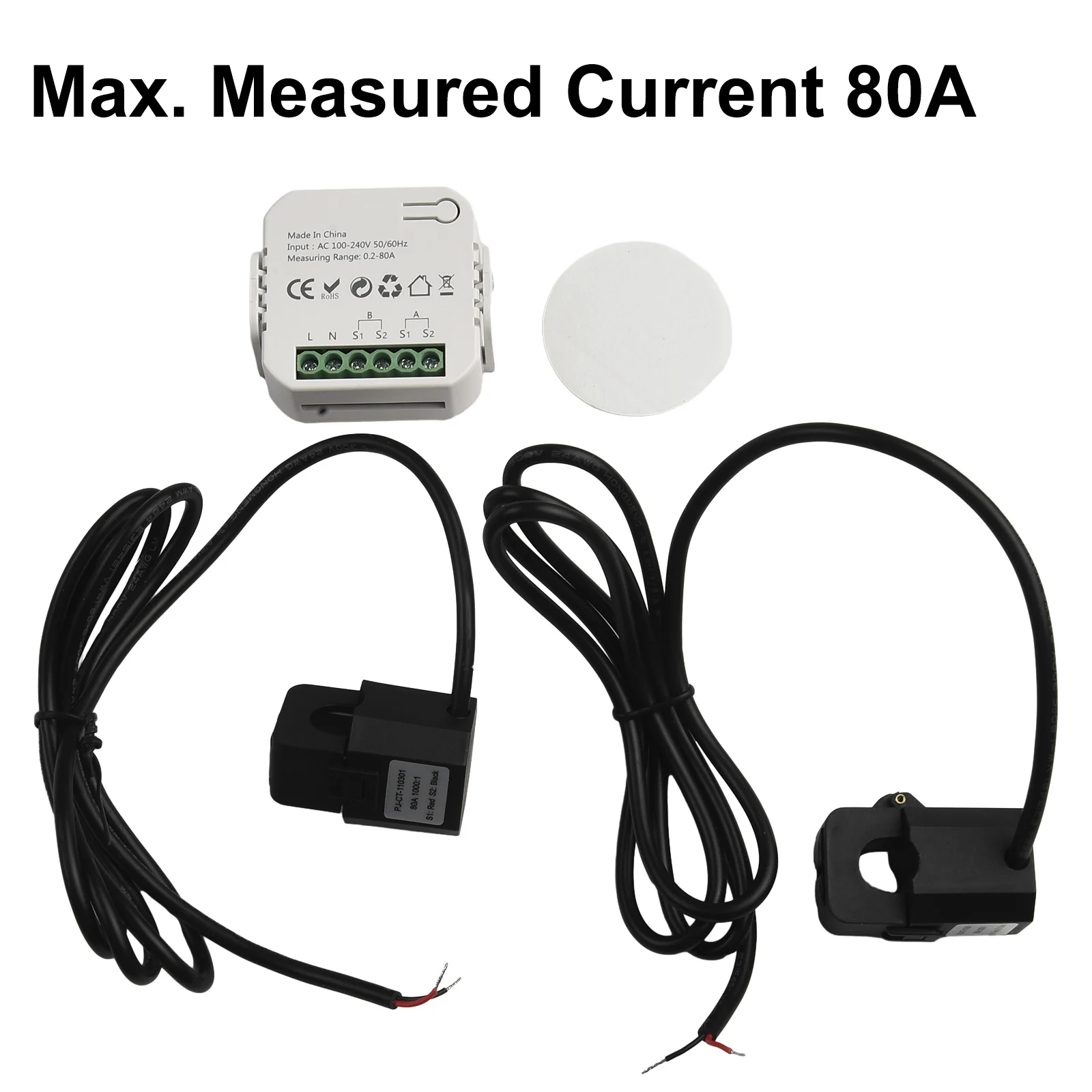 WiFi Energy Meter Electricity Meters 2 Way Bidirection Electrical Supplies Home Improvement Tuya 100-240V AC 50/60Hz New
WiFi Energy Meter Electricity Meters 2 Way Bidirection Electrical Supplies Home Improvement Tuya 100-240V AC 50/60Hz New