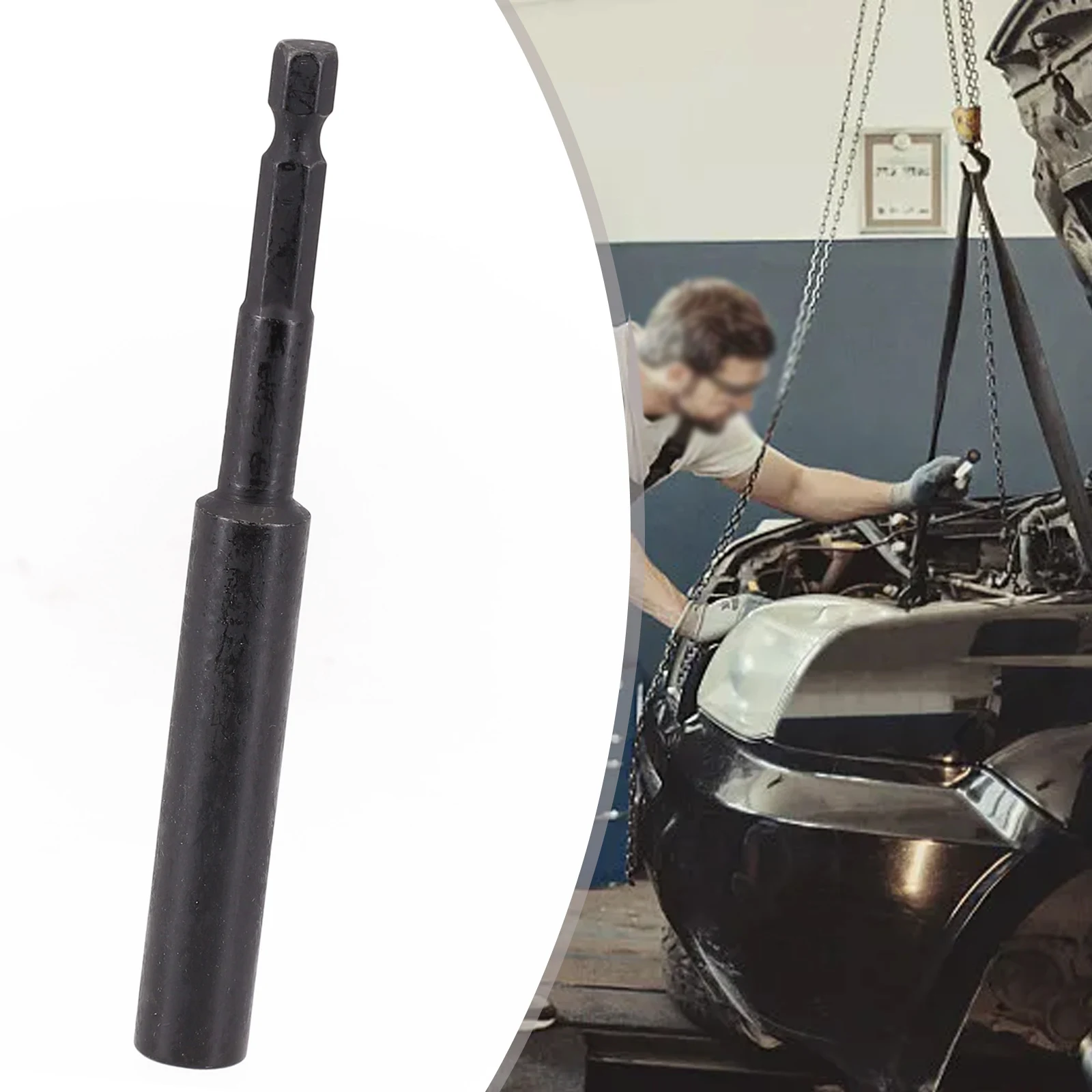 Black Chrome-vanadium Steel Hexagon Socket 110mm Sleeve Adapter Strong Torque 110mm Deepen Socket Drill Bit Hex Socket
Black Chrome-vanadium Steel Hexagon Socket 110mm Sleeve Adapter Strong Torque 110mm Deepen Socket Drill Bit Hex Socket
