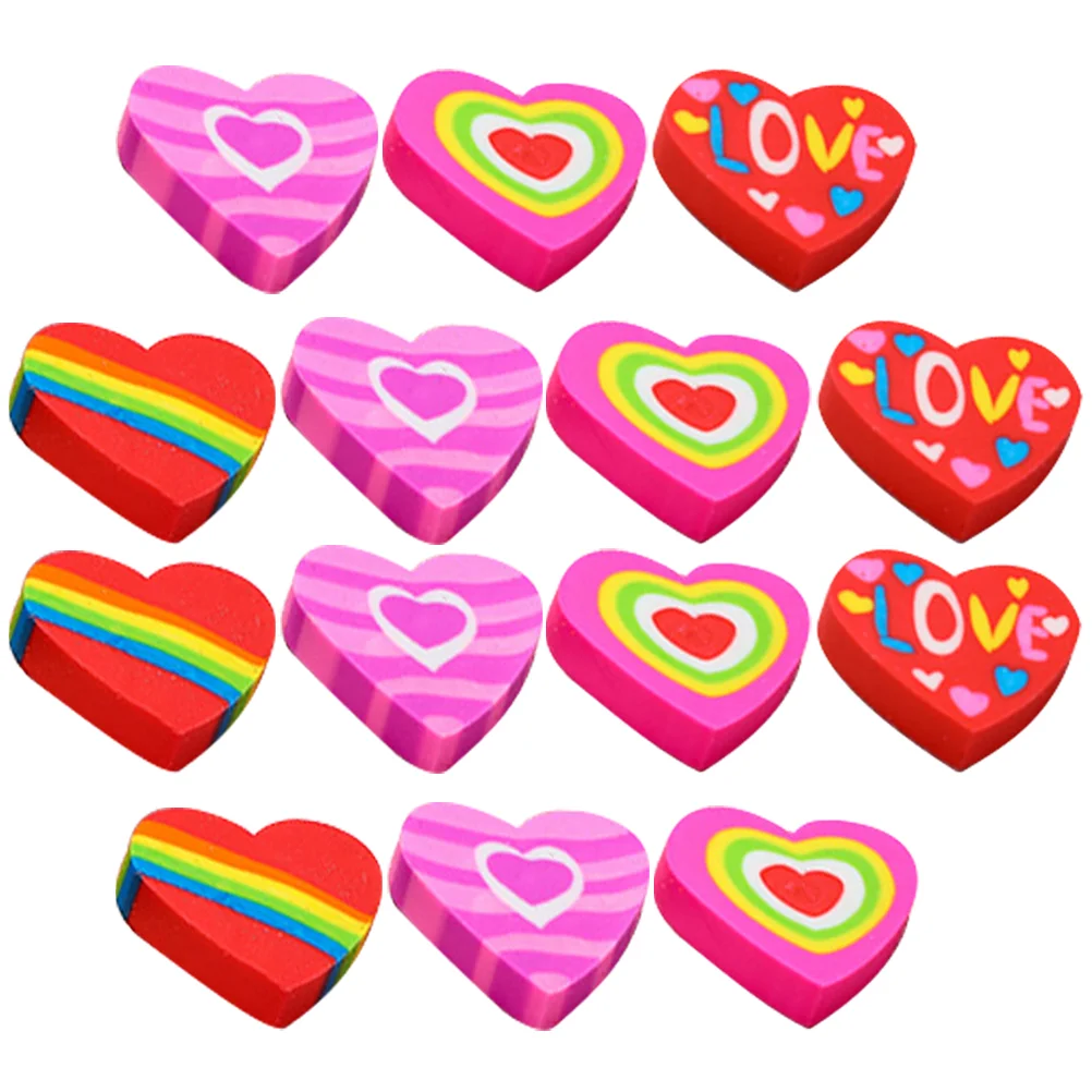 48 Pcs Heart Eraser Novelty Erasers for Kids Mini Cartoon Small Gifts Painting Prize
48 Pcs Heart Eraser Novelty Erasers for Kids Mini Cartoon Small Gifts Painting Prize