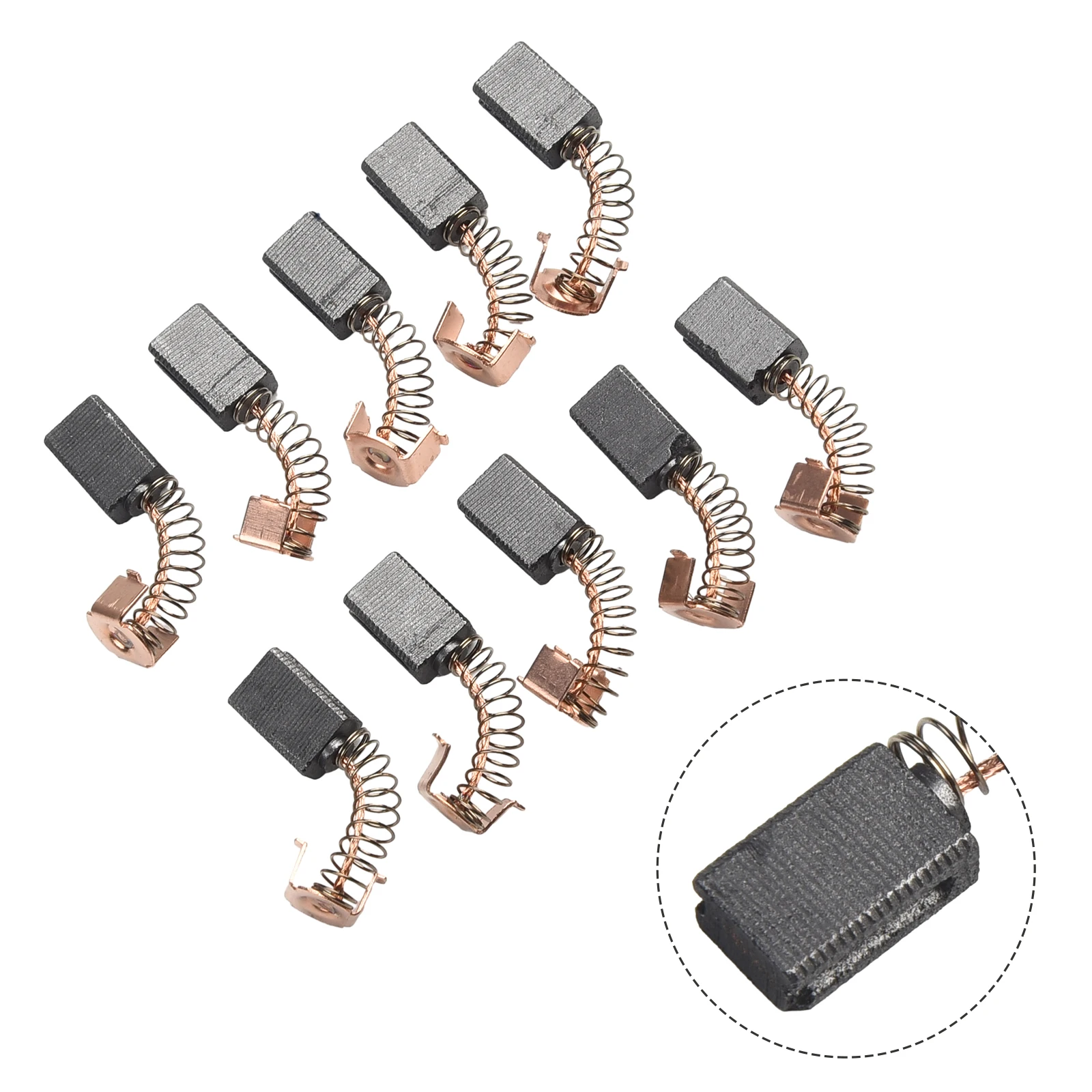 Reliable Carbon Brushes for Optimal Motor Functioning 10pcs 5x8x12mm Replacement for Black Decker Angle Grinder G720
Reliable Carbon Brushes for Optimal Motor Functioning 10pcs 5x8x12mm Replacement for Black Decker Angle Grinder G720