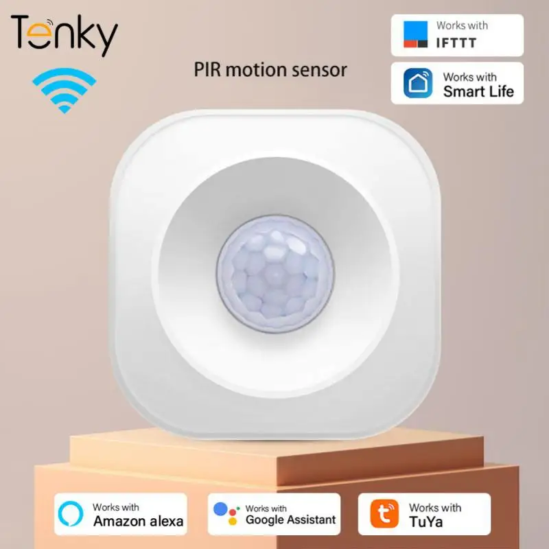 Tenky Tuya Wifi Smart PIR Sensor Wireless Low Battrty Alert Human Motion Detector Work With Alexa Google Home Smart Security
Tenky Tuya Wifi Smart PIR Sensor Wireless Low Battrty Alert Human Motion Detector Work With Alexa Google Home Smart Security