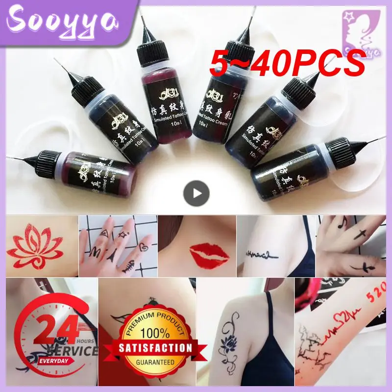 5~40PCS Colors 10ml Juice Tattoo Cream Tattoo Gel Safe Waterproof Long Lasting Natural Oxidation Of Juice Tattoo Cream
5~40PCS Colors 10ml Juice Tattoo Cream Tattoo Gel Safe Waterproof Long Lasting Natural Oxidation Of Juice Tattoo Cream
