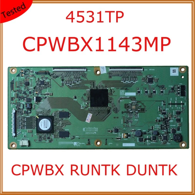 CPWBX RUNTK DUNTK 4531TP CPWBX1143MP оригинальная логическая плата T-con плата
CPWBX RUNTK DUNTK 4531TP CPWBX1143MP оригинальная логическая плата T-con плата